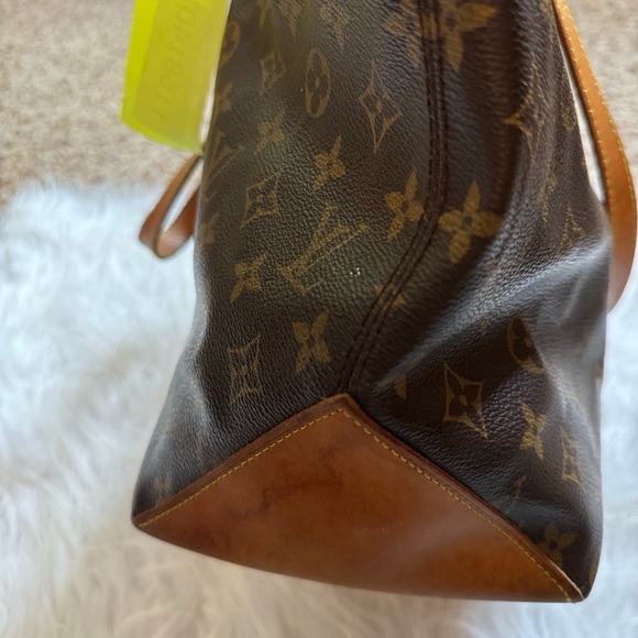 AUTHENTIC Louis Vuitton Shoulder Bag  Cabas Mezzo Brown Monogram - Picture 15 of 16